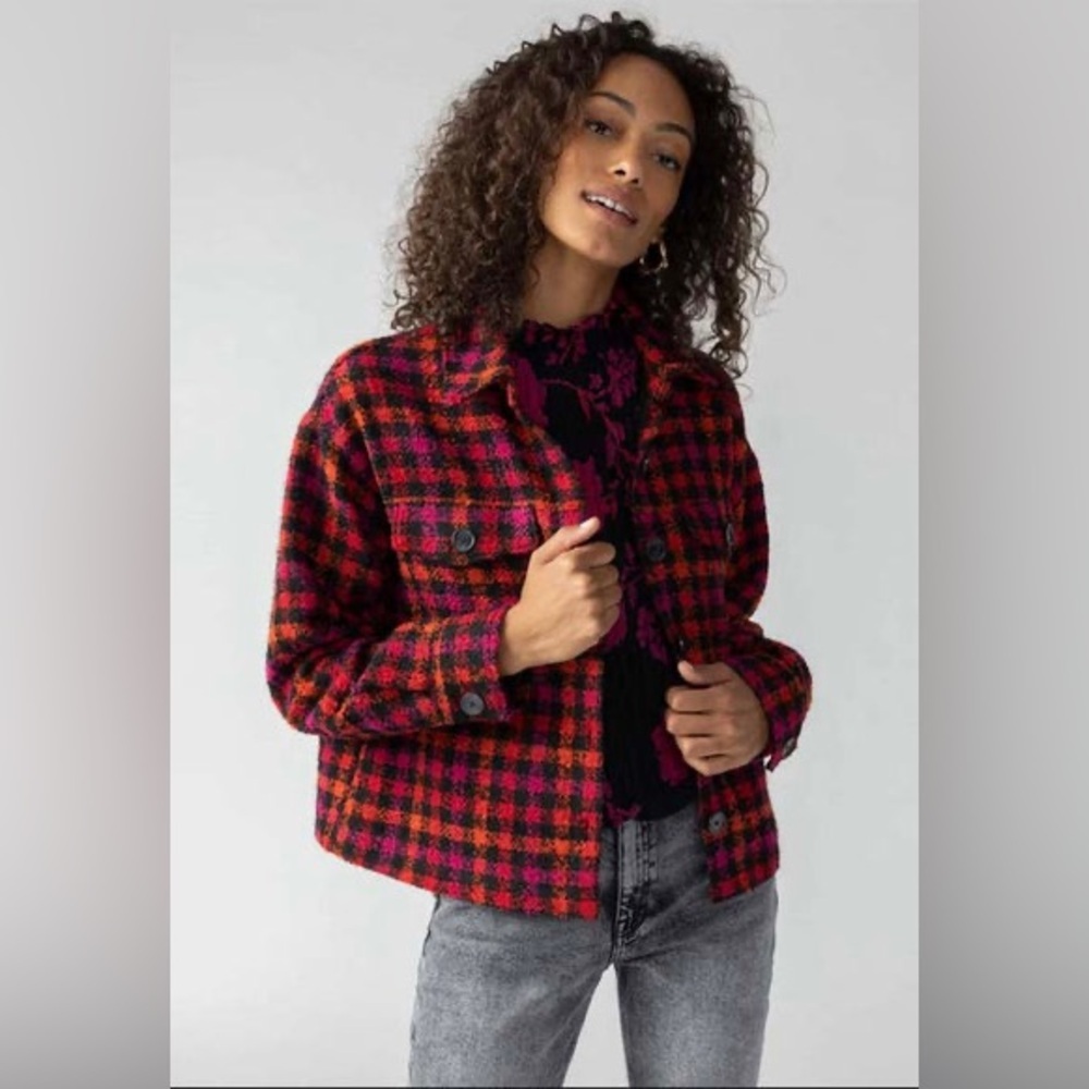 NWT! Sanctuary - The Roller Shacket Plaid